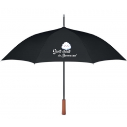 Umbrela cu maner din lemn, Sunt creat de Dumnezeu.